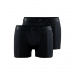 Pánské boxerky Craft Core Dry 3" černá 2-pack